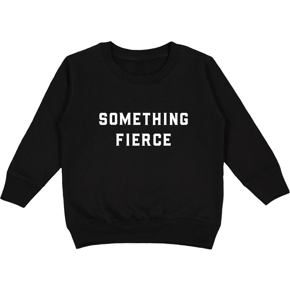 Black sweatshirt clearance toddler