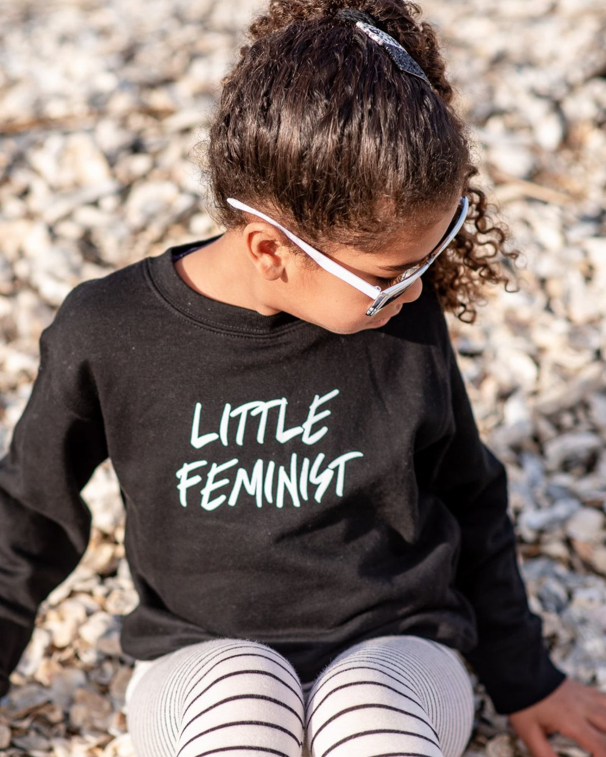 Kids Sweatshirt Little Feminist Pullover Toddler Pullover Love Bubby
