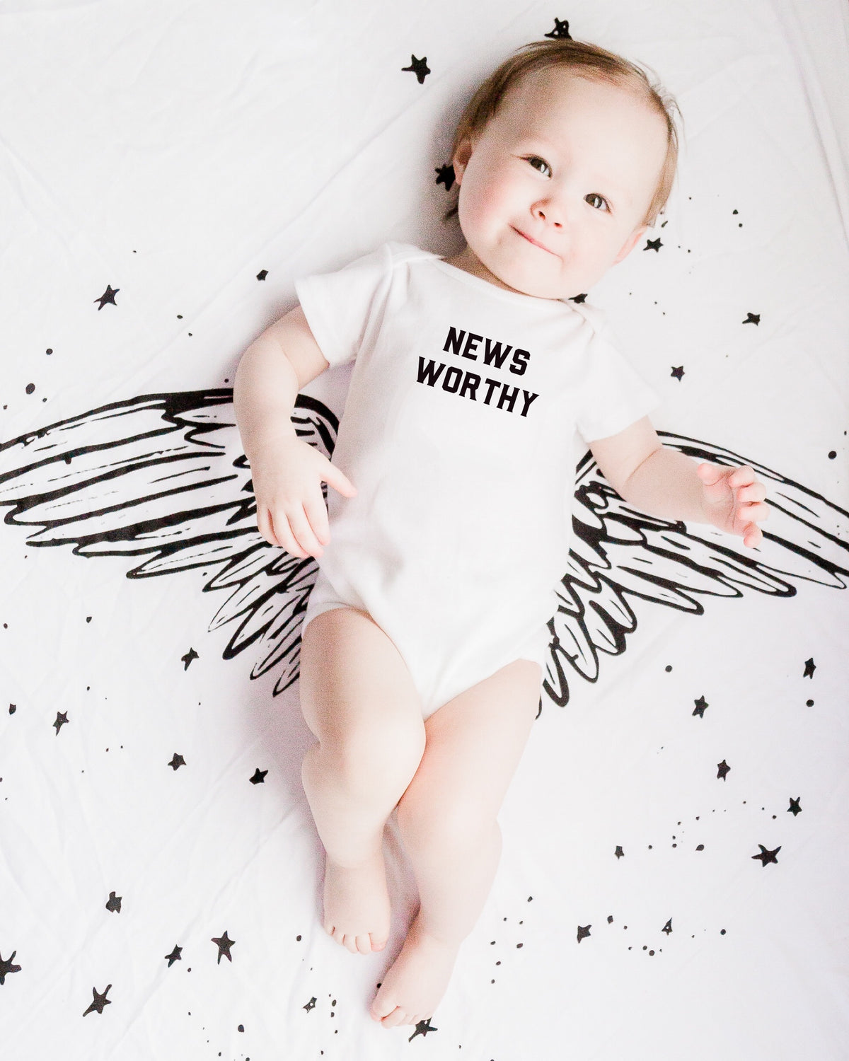 Kids White Bodysuit 